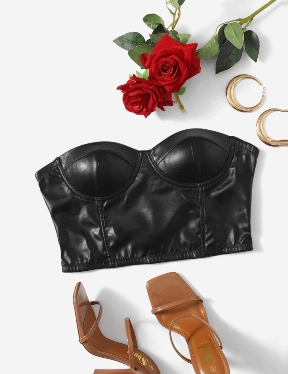 Top Shein, negru