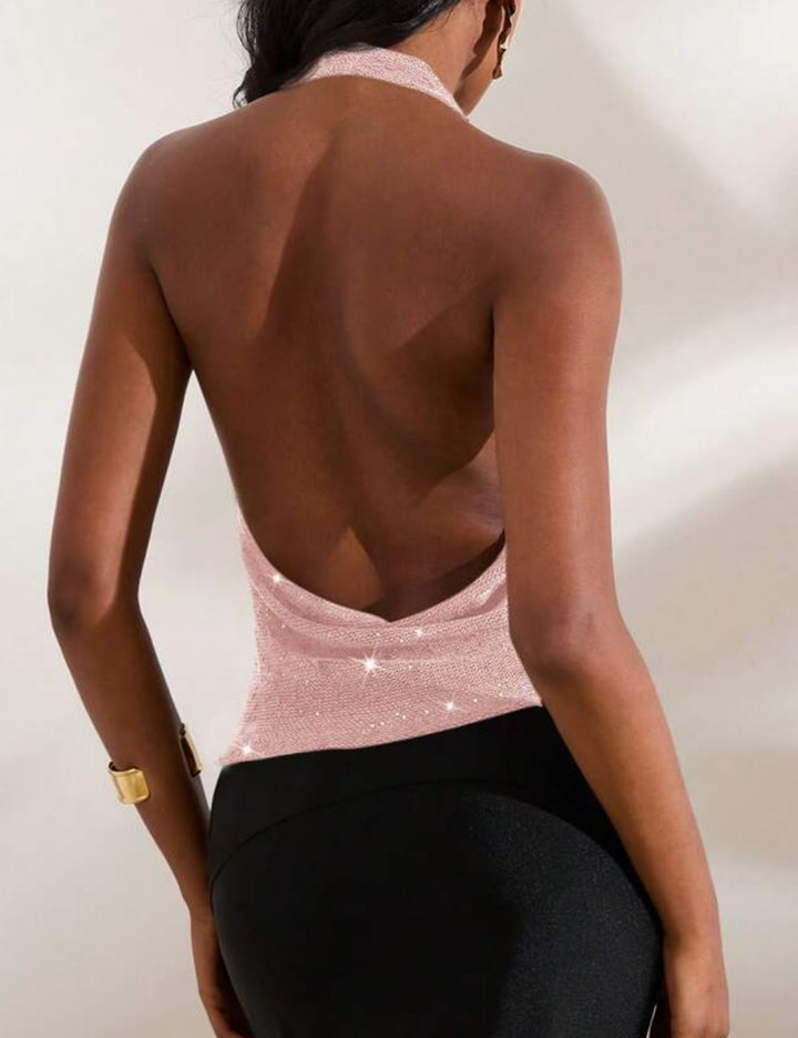 Shein top, rózsaszín
