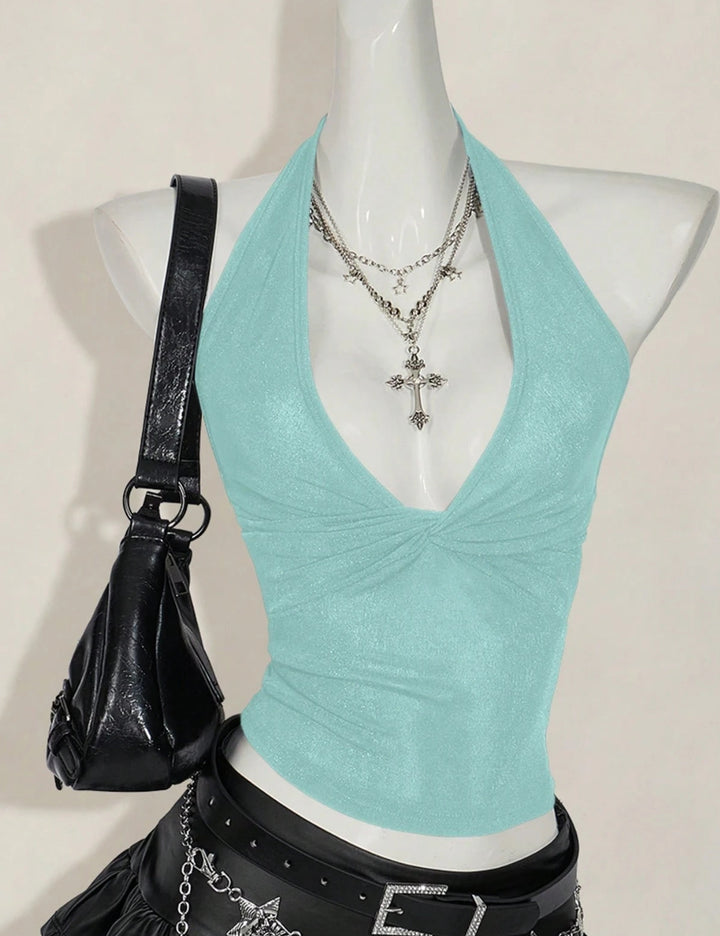 Top Shein, turcoaz