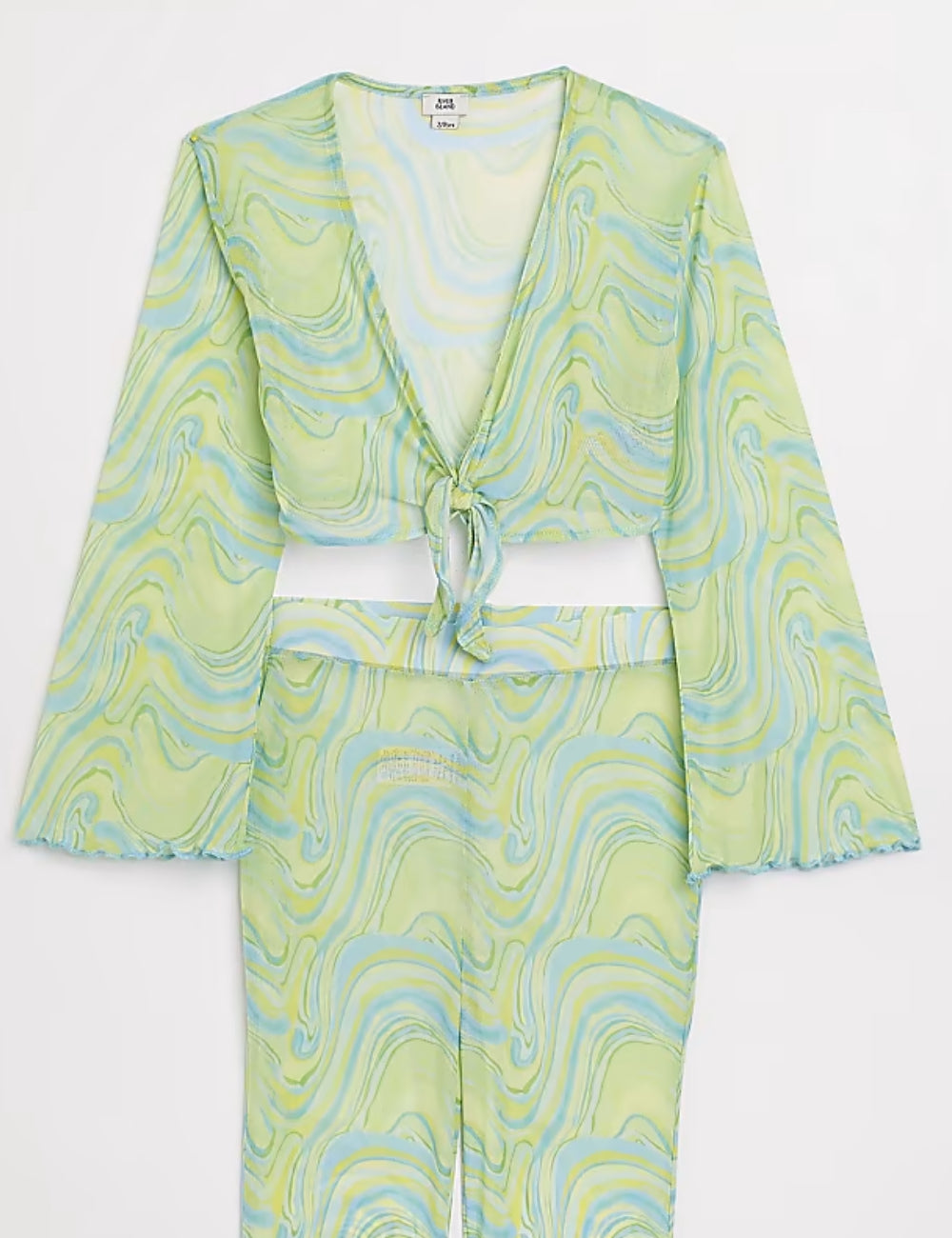 River Island top, zöld