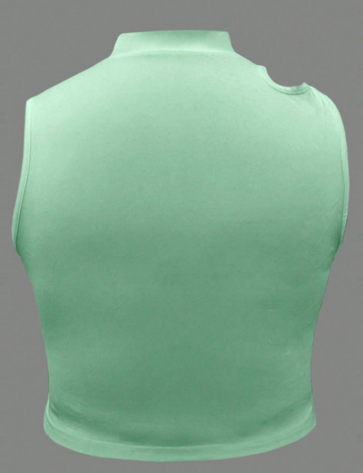 Shein Curve+ felső, zöld
