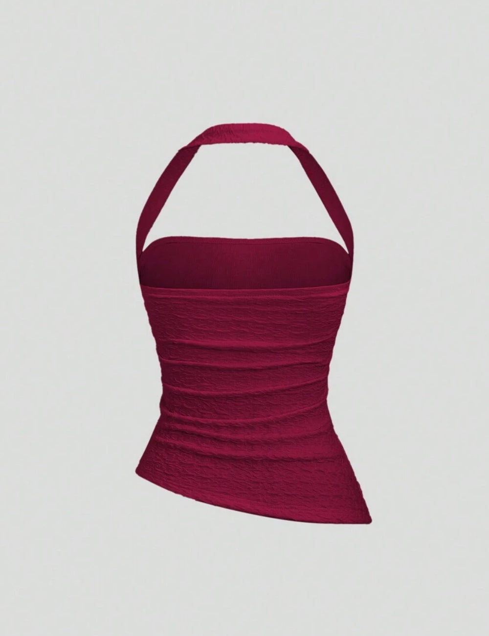 Top Shein, bordó