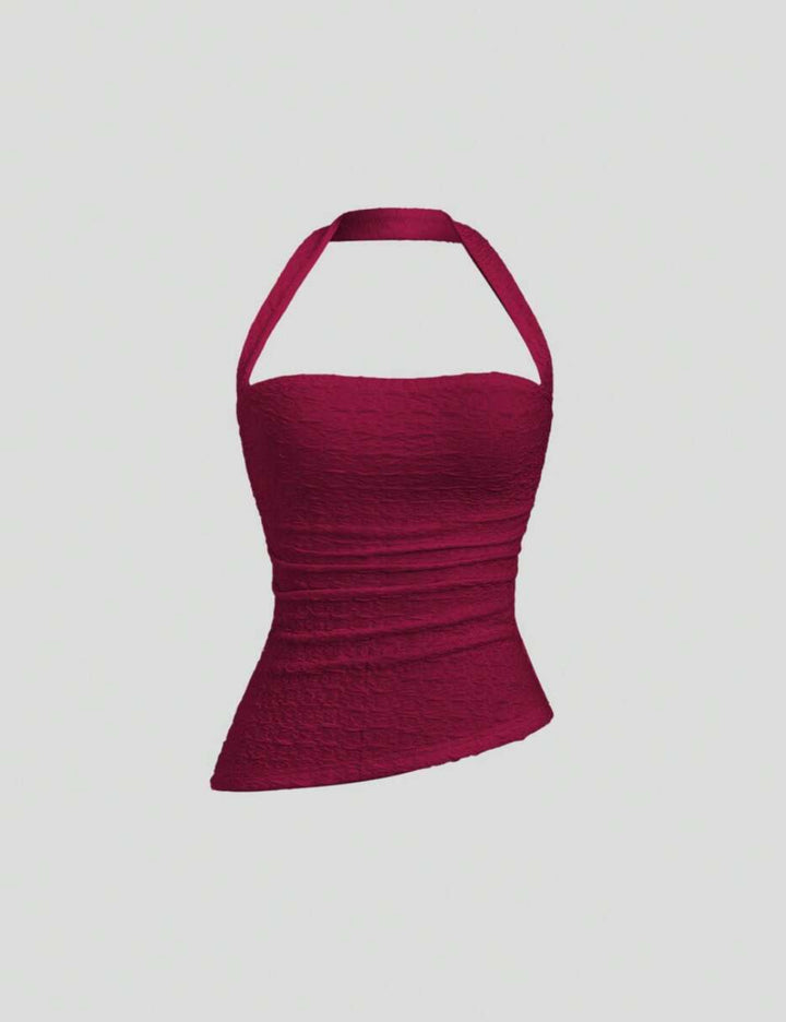 Top Shein, bordó