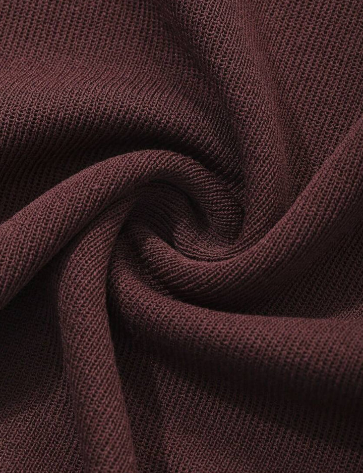 Shein top, bordó