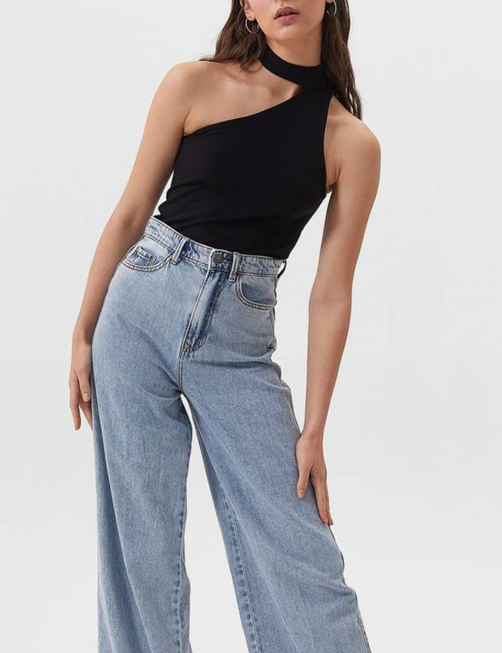 Top Stradivarius, negru