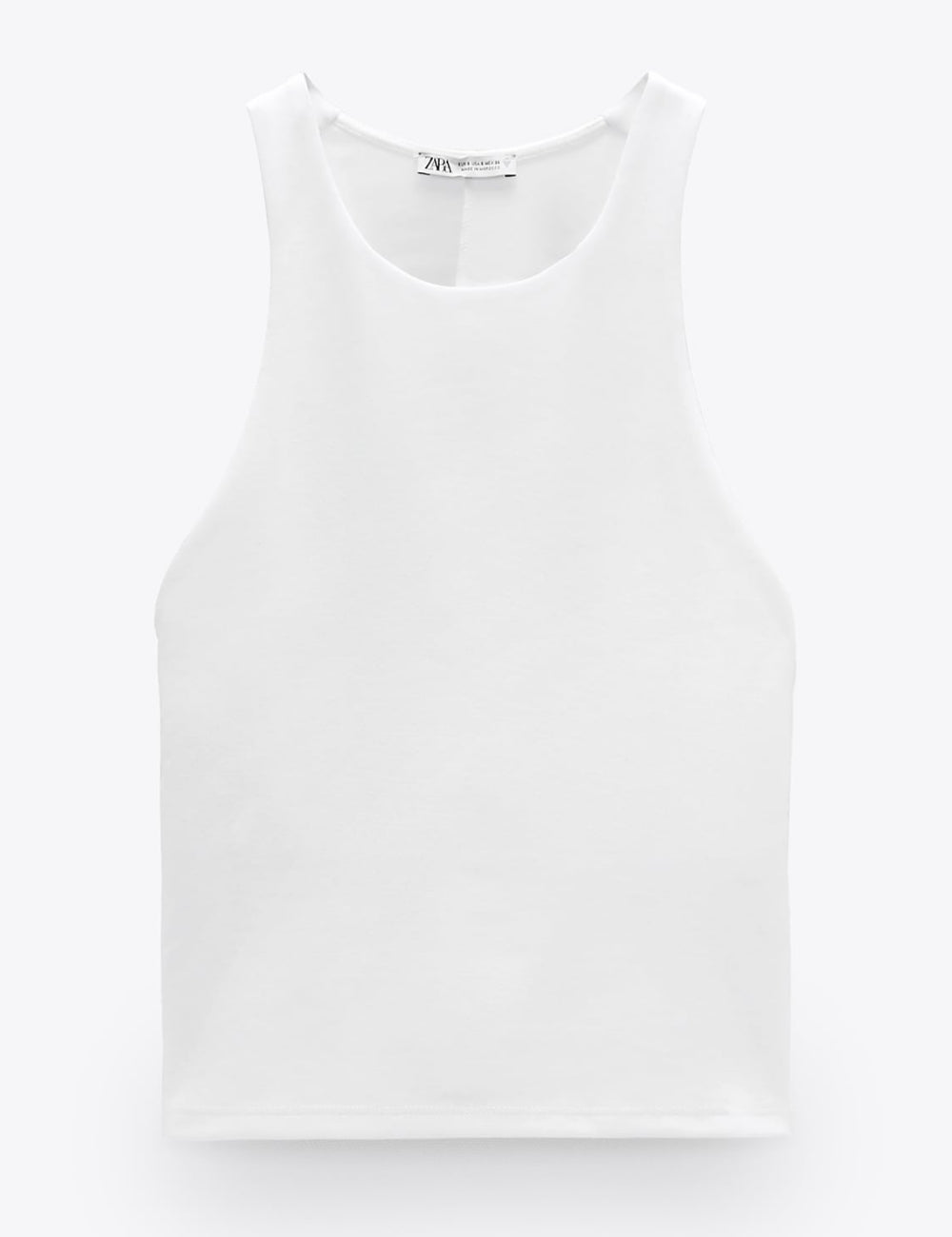Top Zara, alb