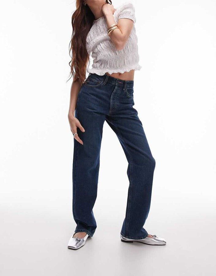 Topshop farmer, kék