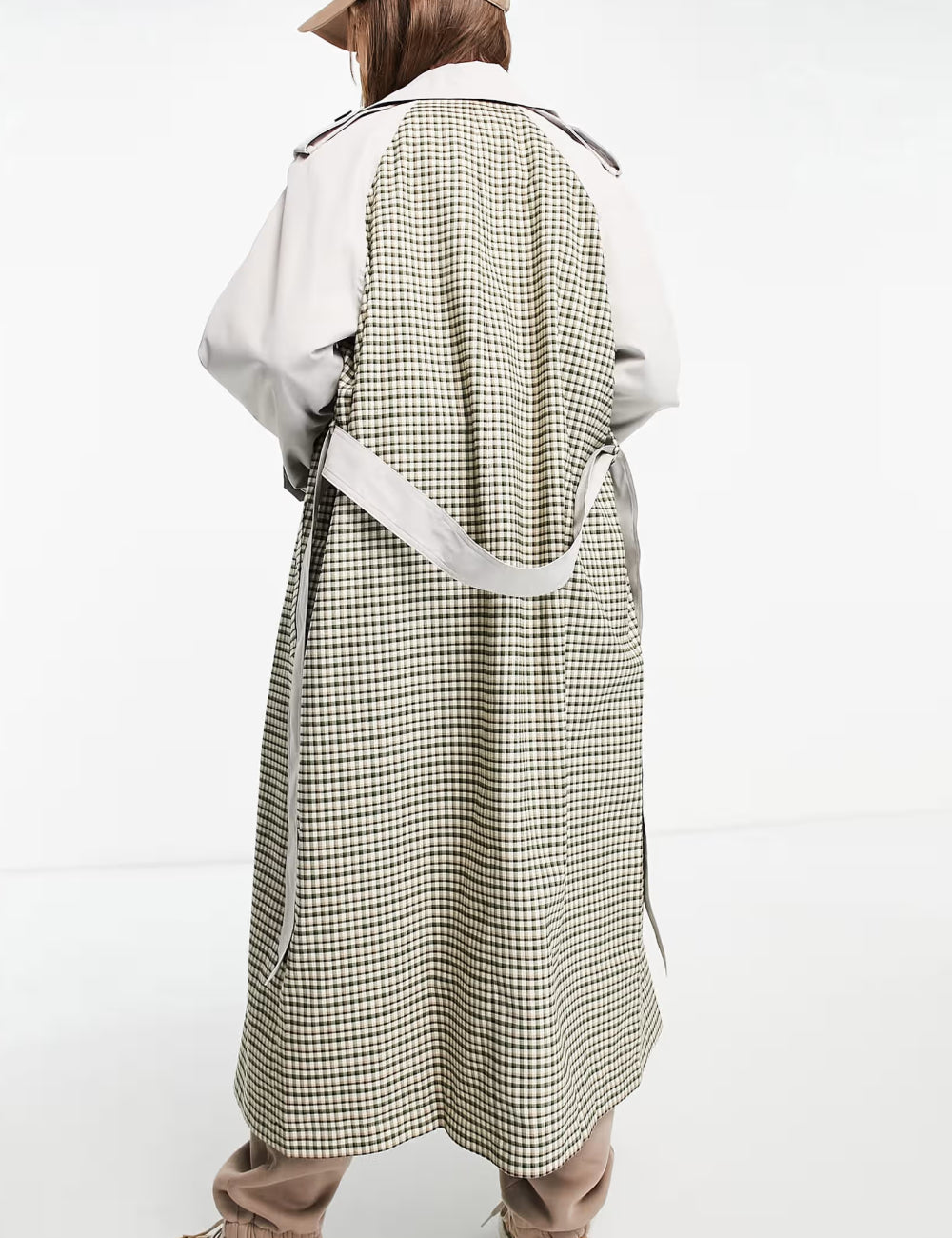 Trench ASOS, mix culori