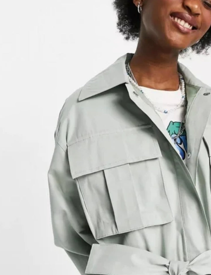 Trench ASOS, verde