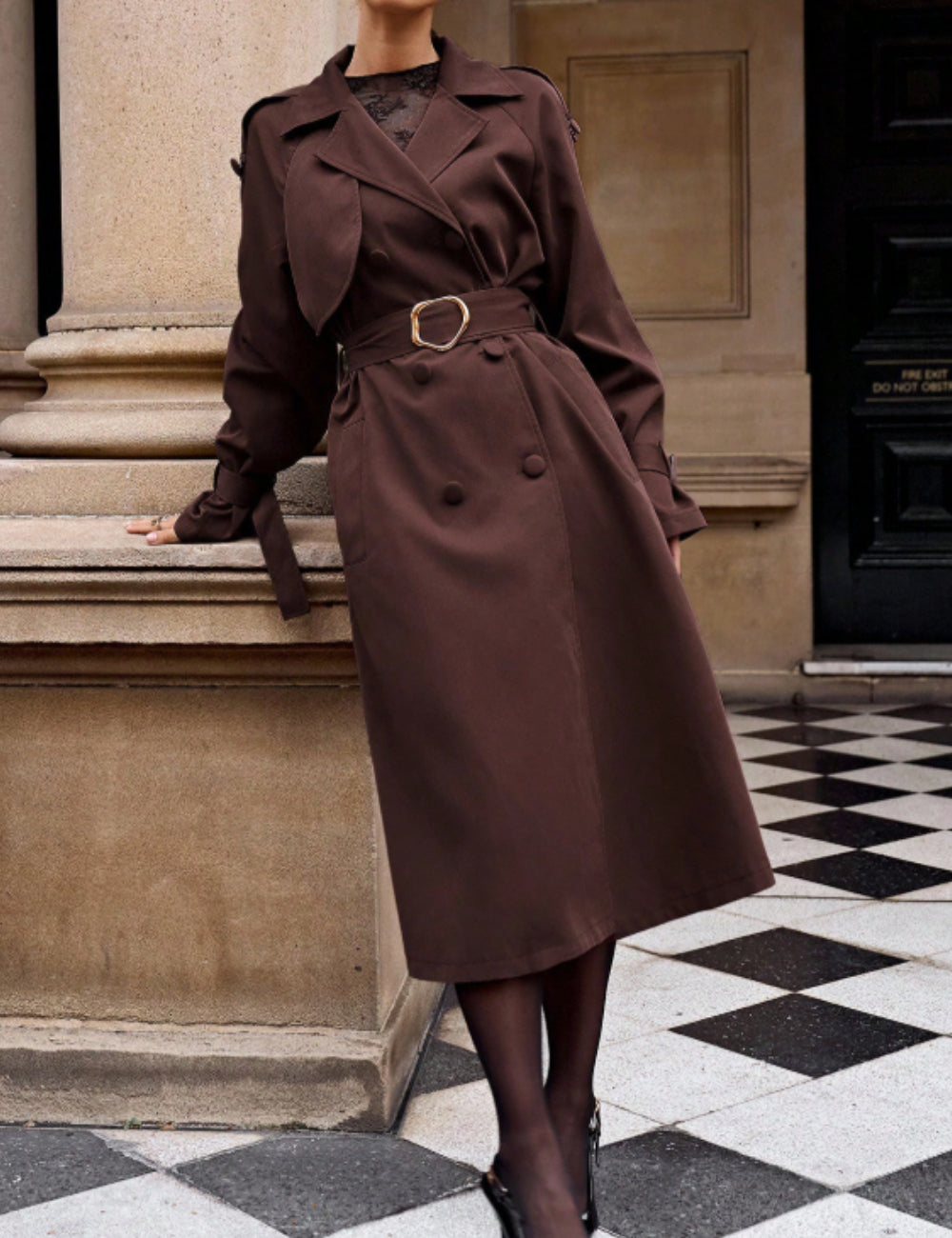 Trench Shein, maro