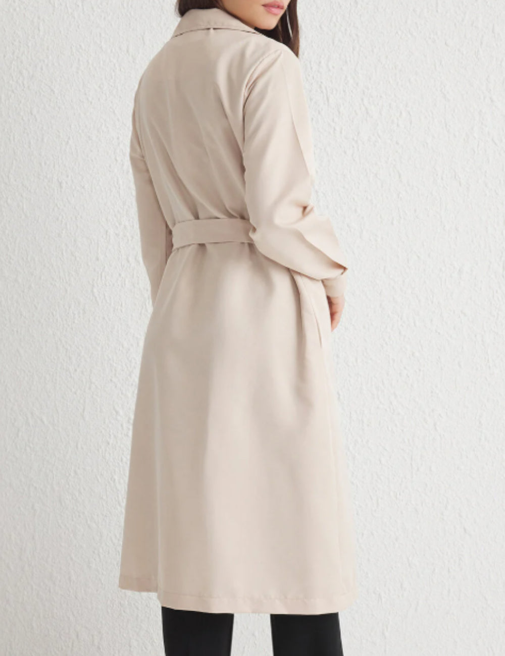 Trench TRENDYOL, bej