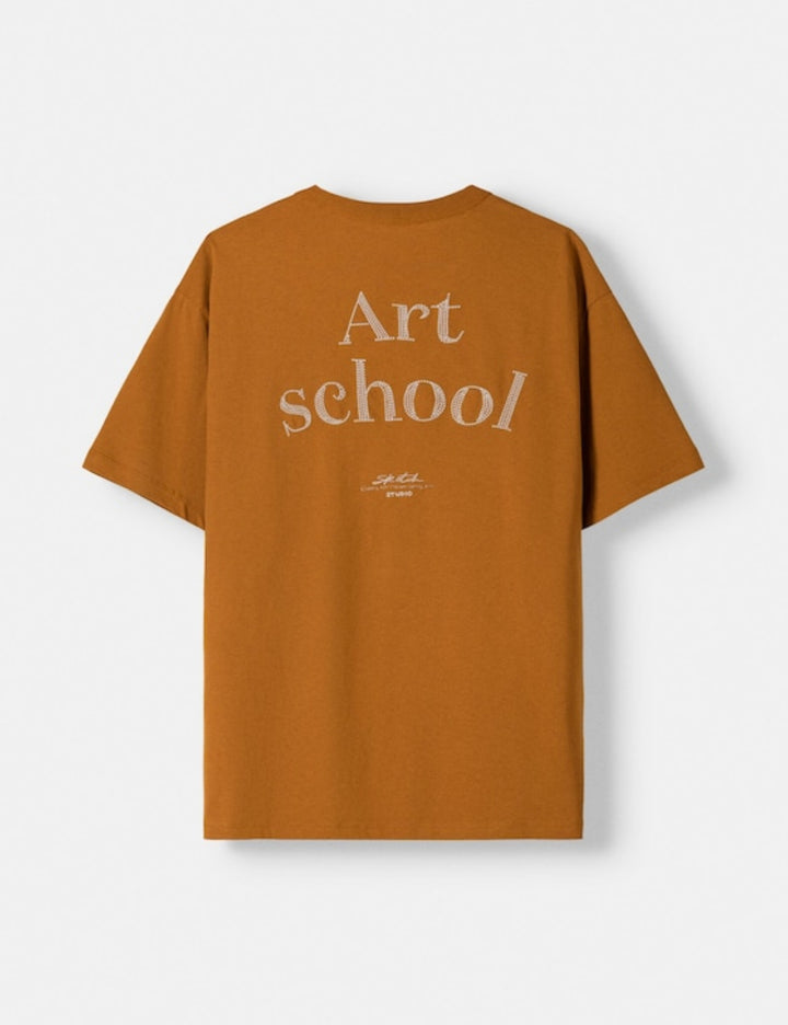 Tricou Bershka, maro