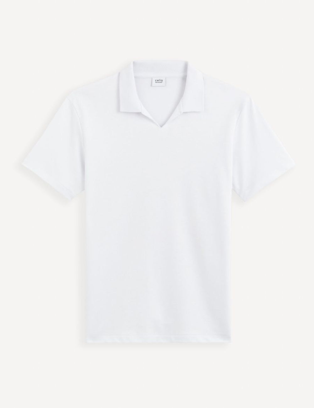 Celio galléros póló, fehér