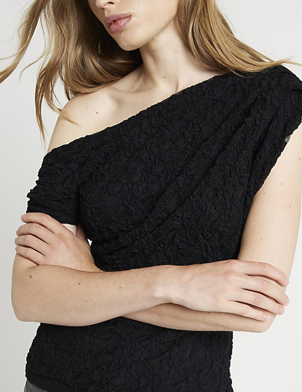 River Island fekete póló