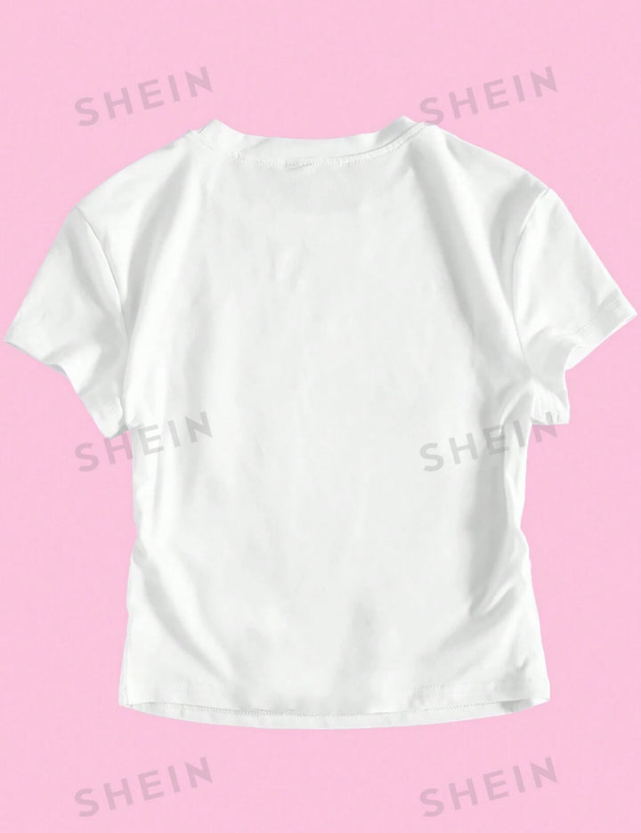 Shein póló, fehér