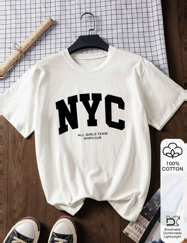 Shein T-Shirt, white