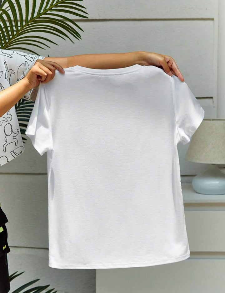Shein póló, fehér