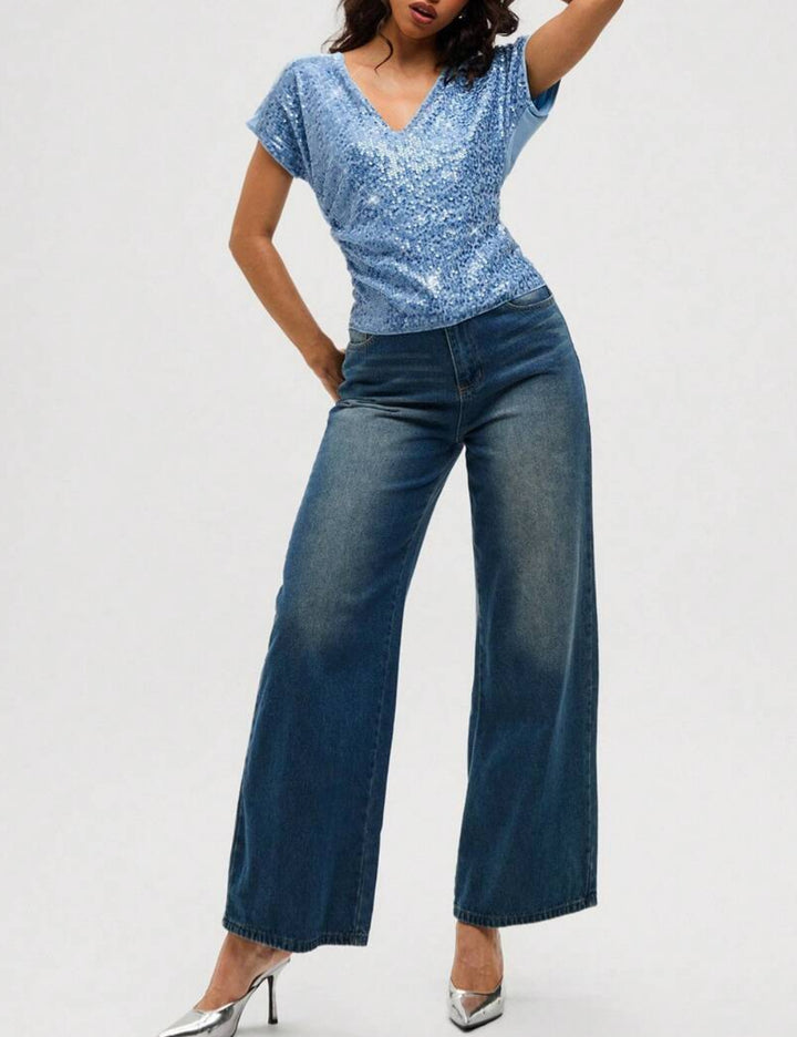 Tricou Shein, albastru