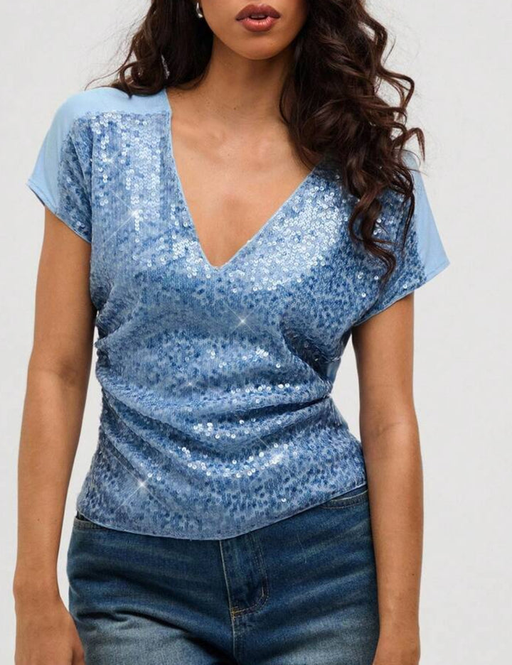 Tricou Shein, albastru