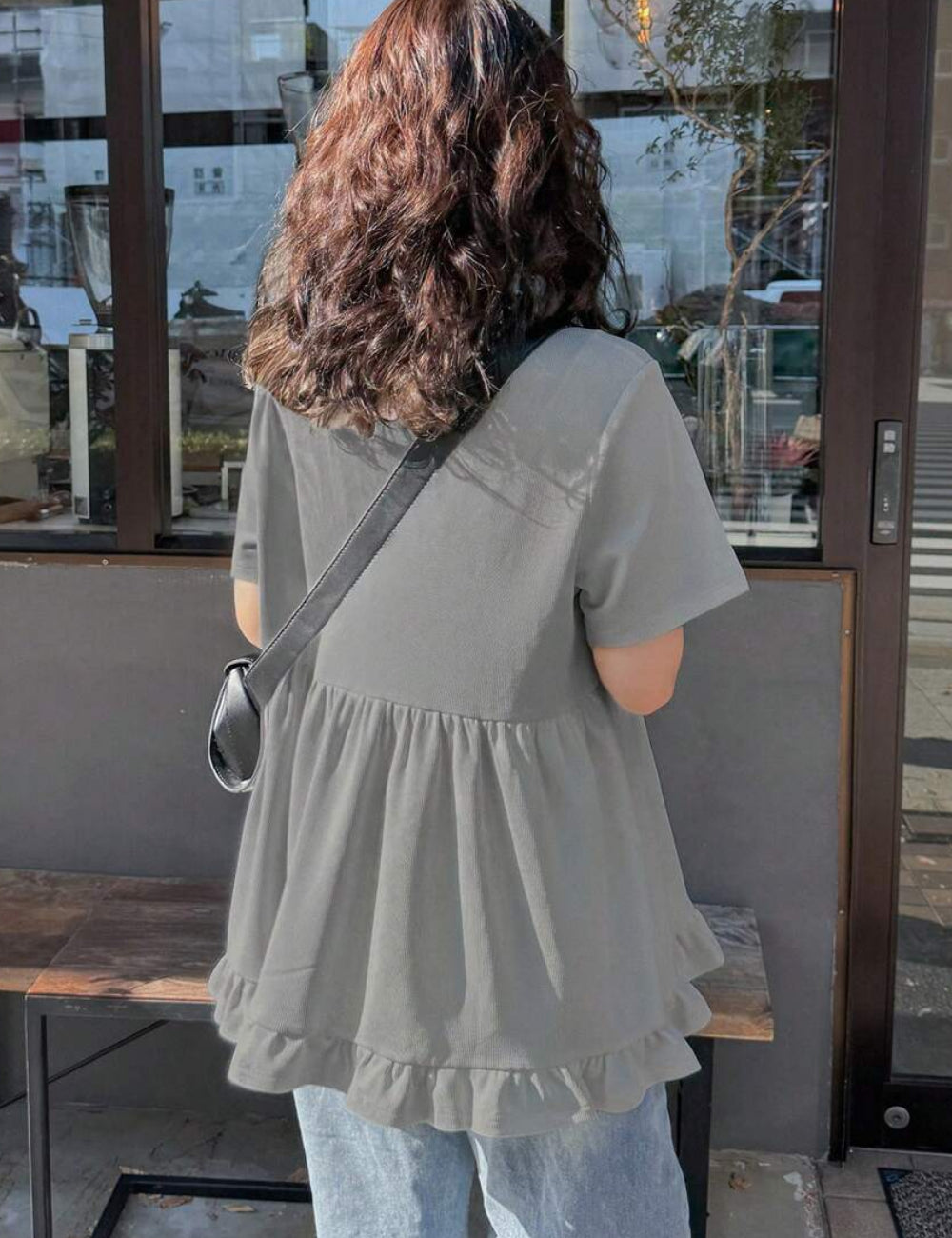Tricou Shein, gri