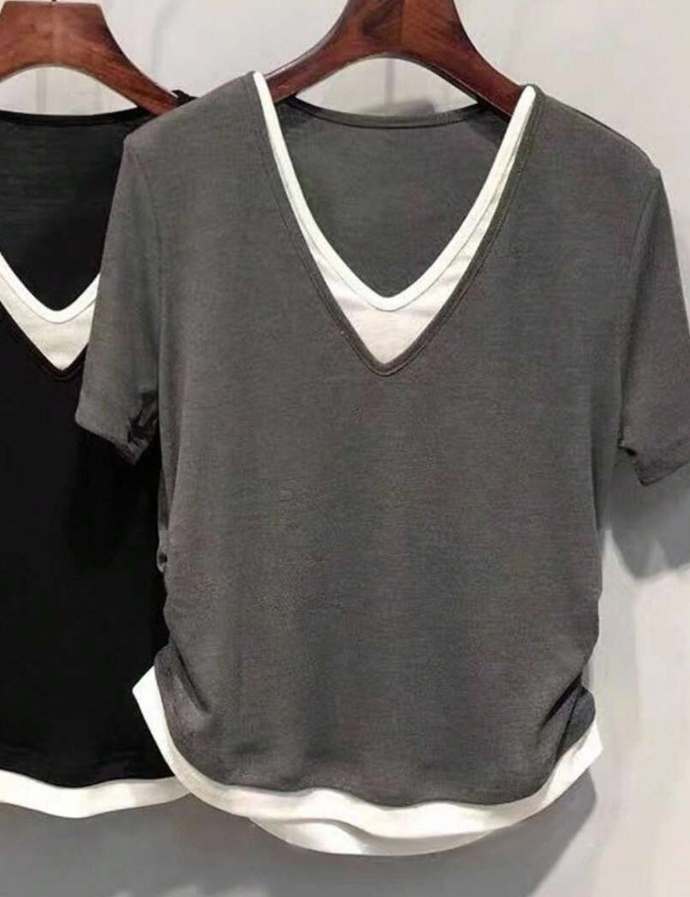 Tricou Shein, gri