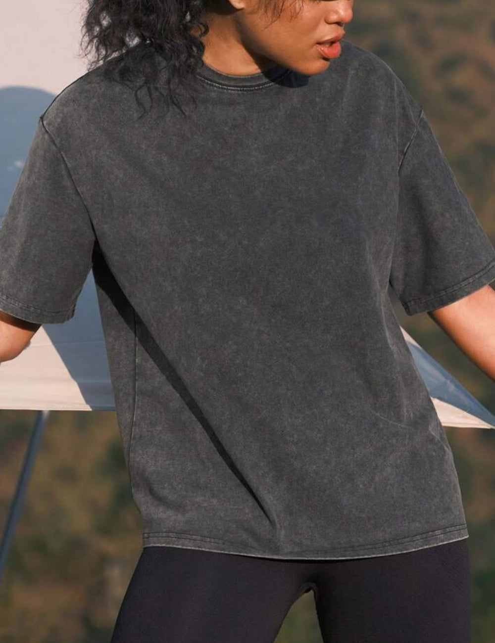 Tricou Shein, gri