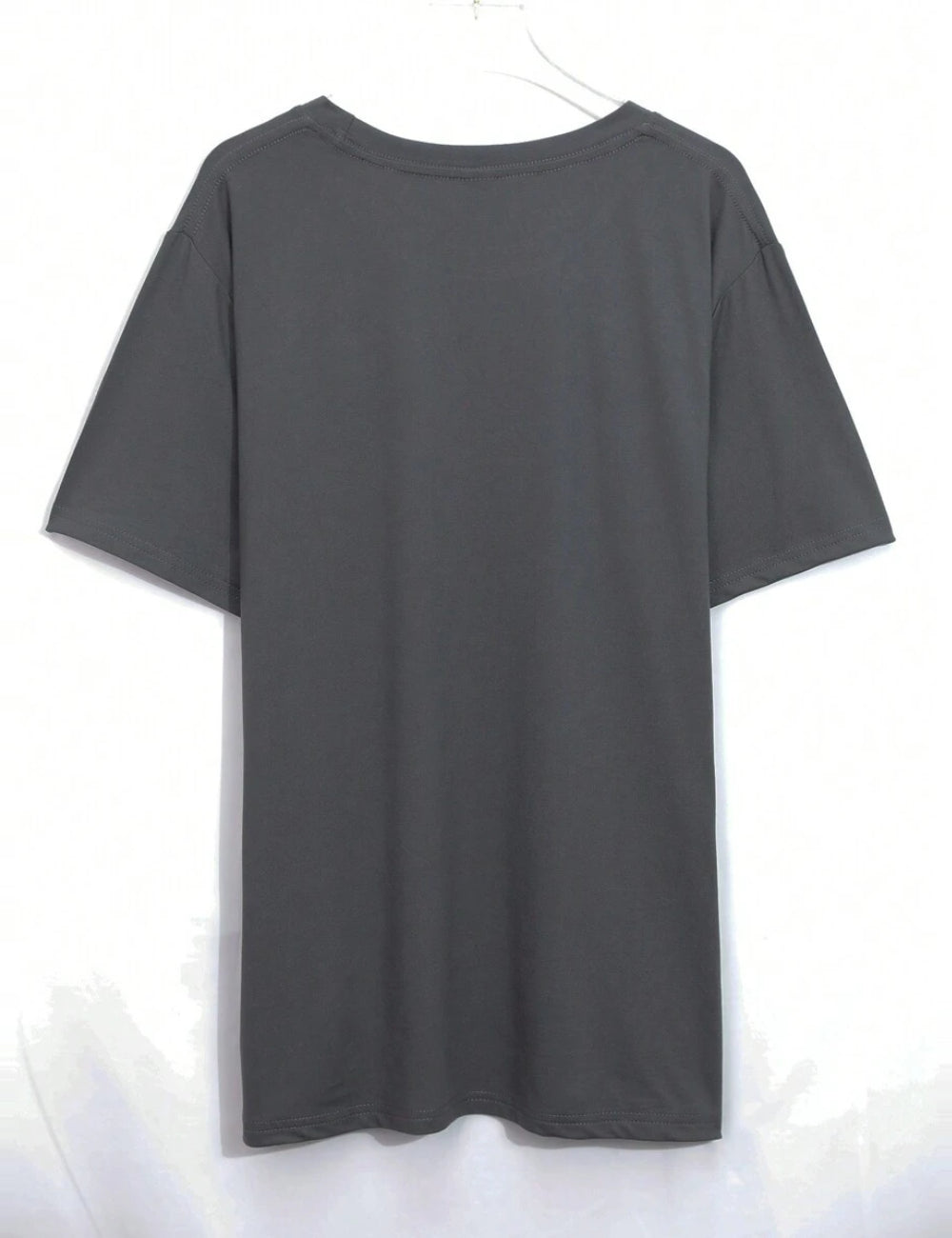 Shein Curve+ póló, szürke