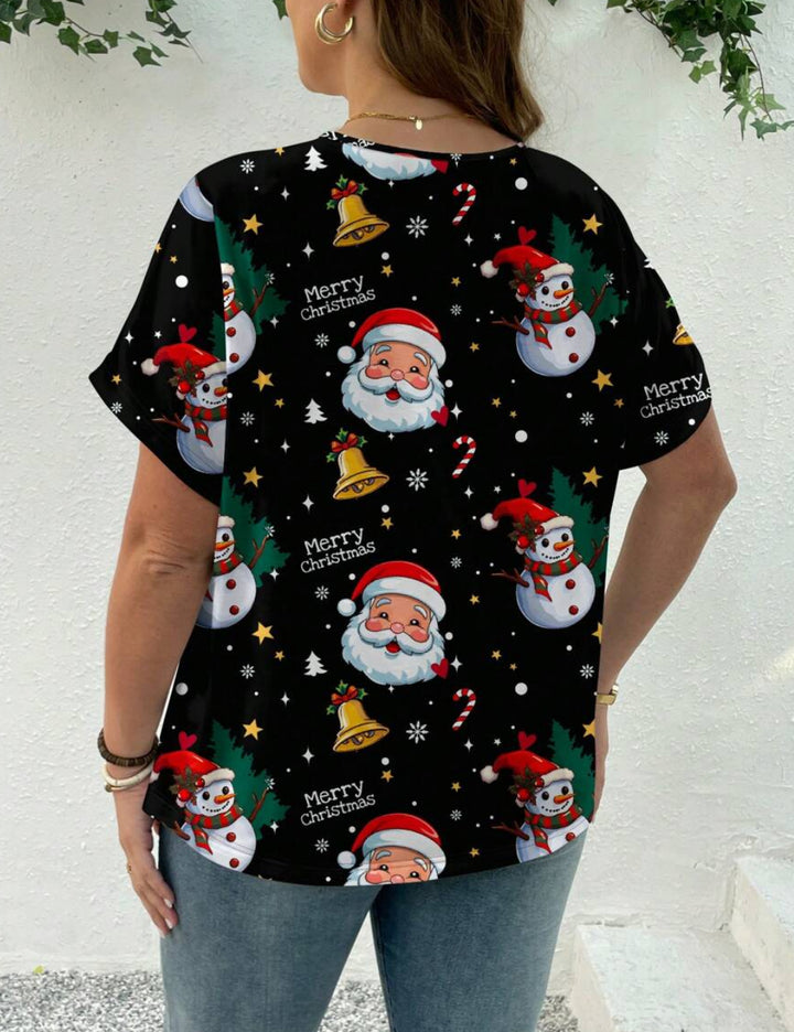 Shein Curve+ póló, vegyes színek