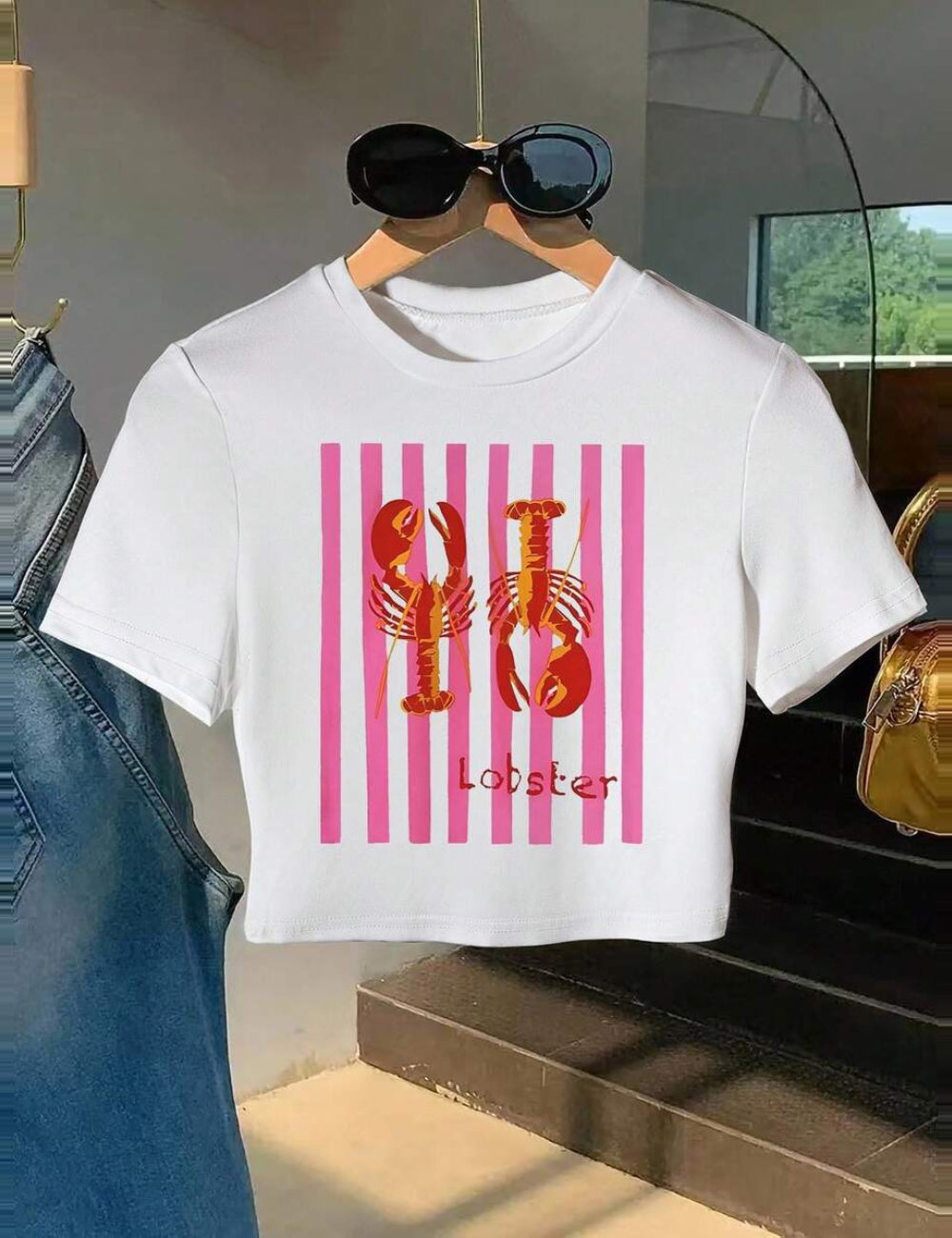 Shein póló, többszínű
