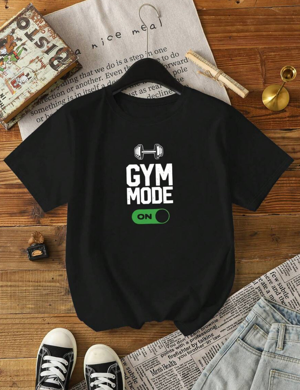 SHEIN póló, fekete