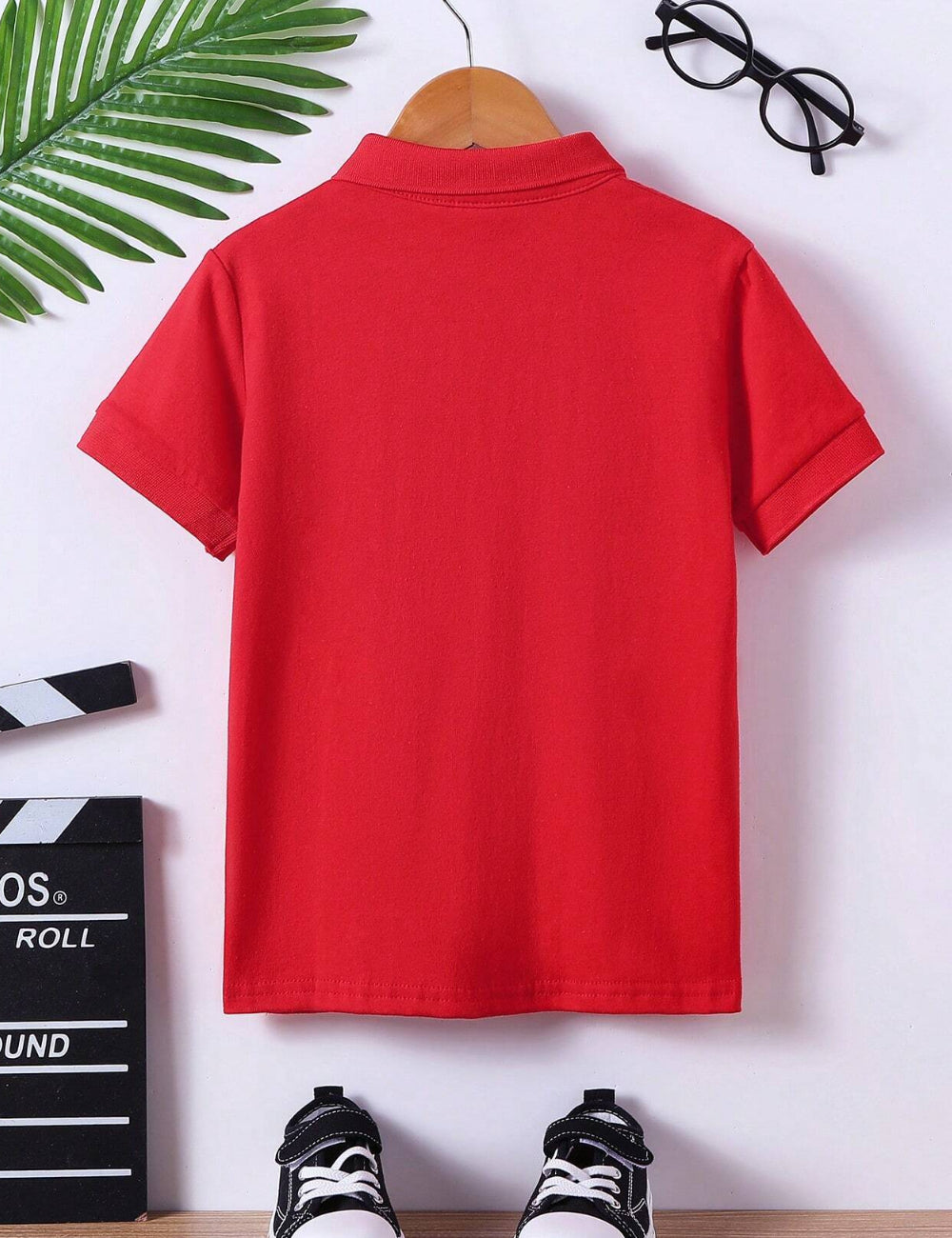 Shein póló, piros