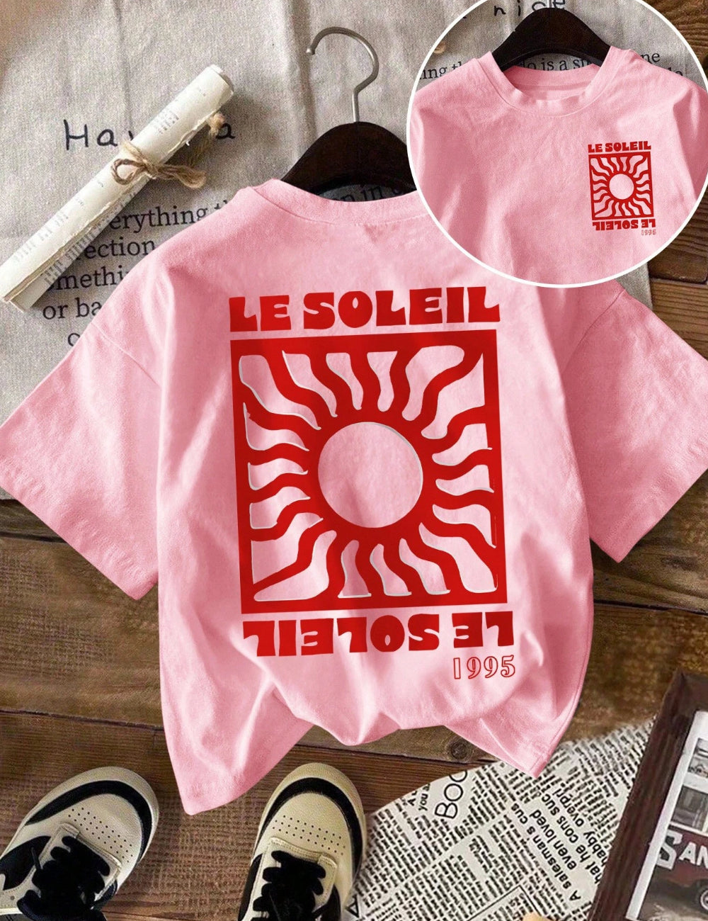 Tricou SHEIN, roz