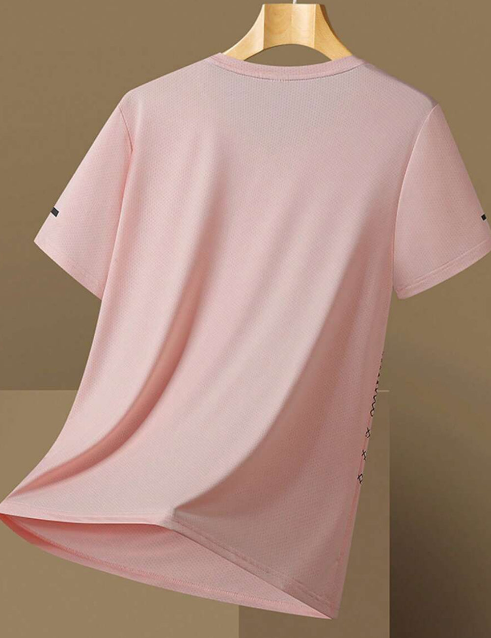 Shein Curve+ póló, rózsaszín