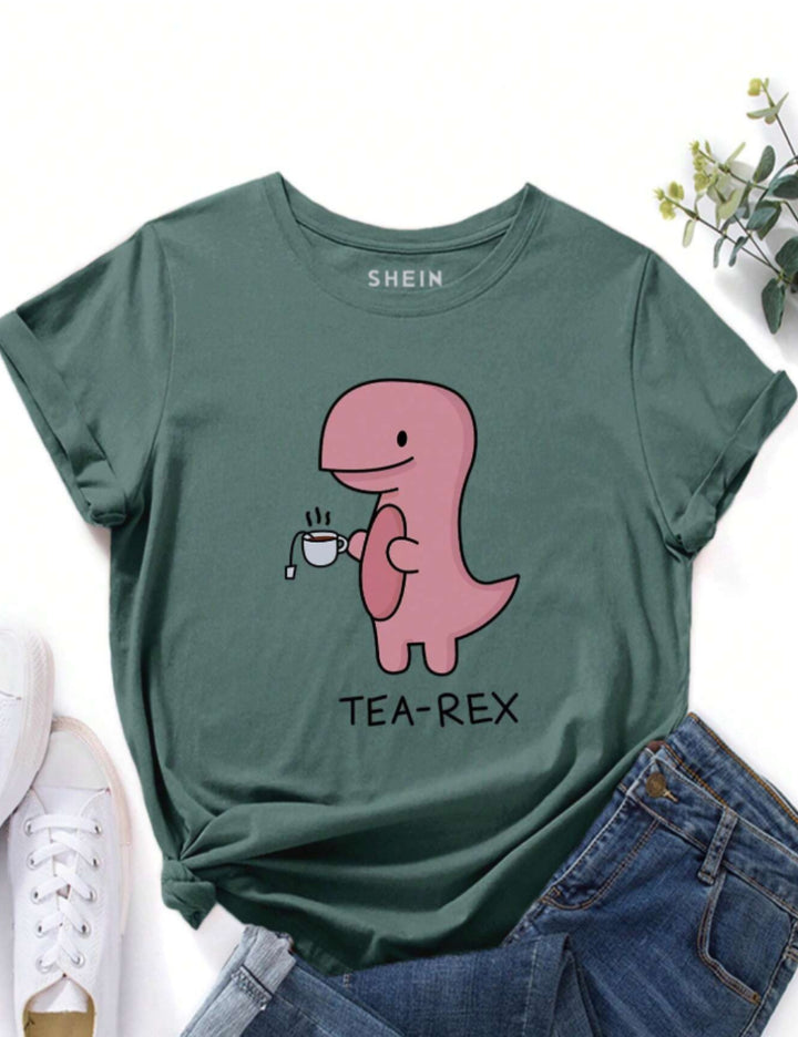 Shein póló, zöld