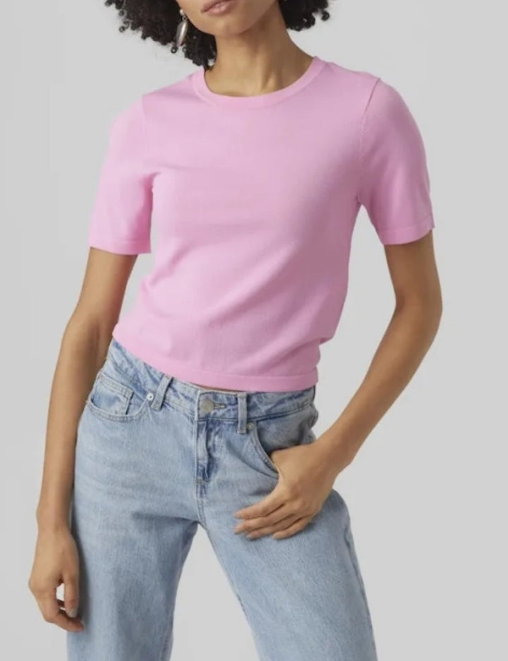 Vero Moda póló, rózsaszín