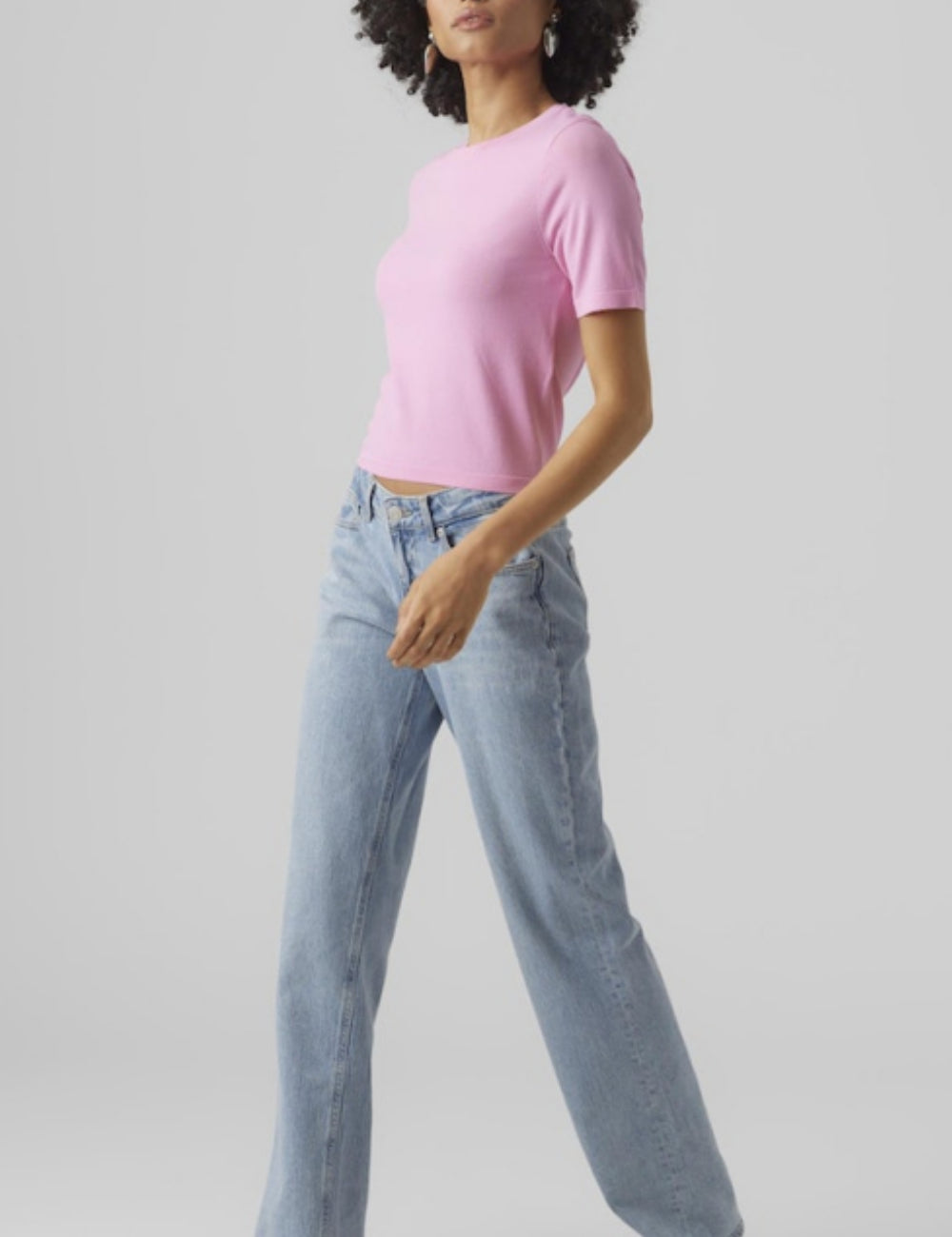 Vero Moda póló, rózsaszín