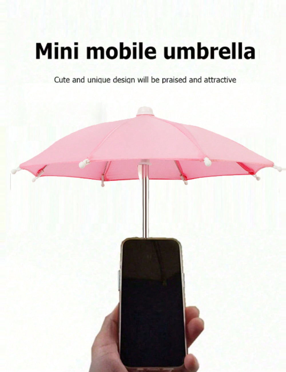 Umbrelă Shein, roz