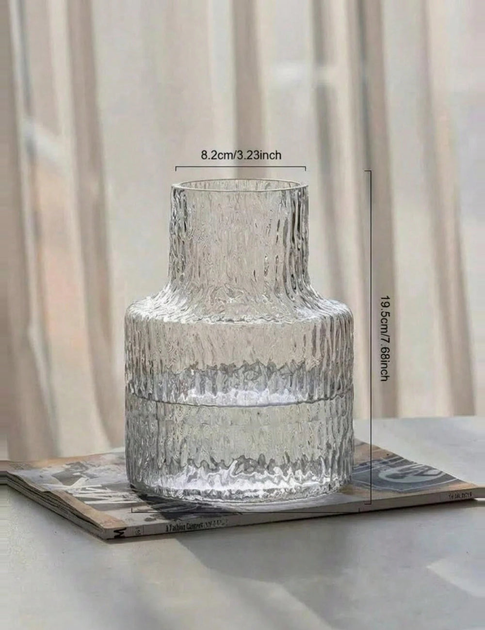 Vază Shein, transparent