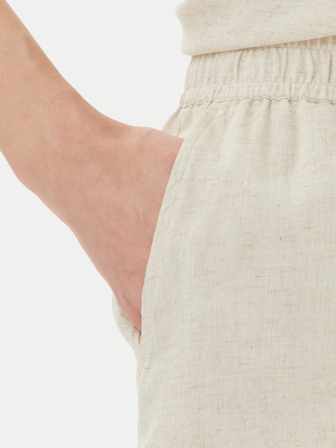 VERO MODA rövidnadrág, bézs