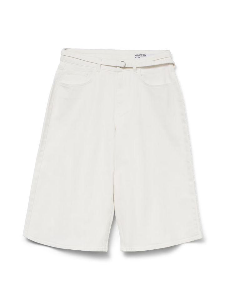 VERO MODA farmer rövidnadrág, fehér