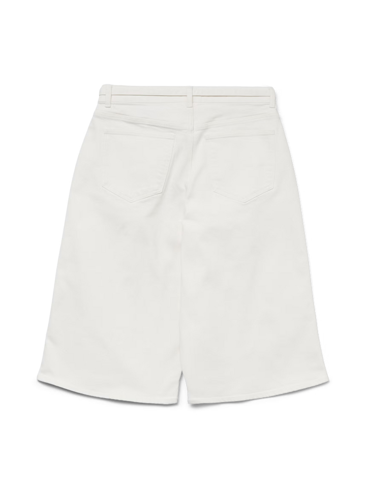 VERO MODA farmer rövidnadrág, fehér