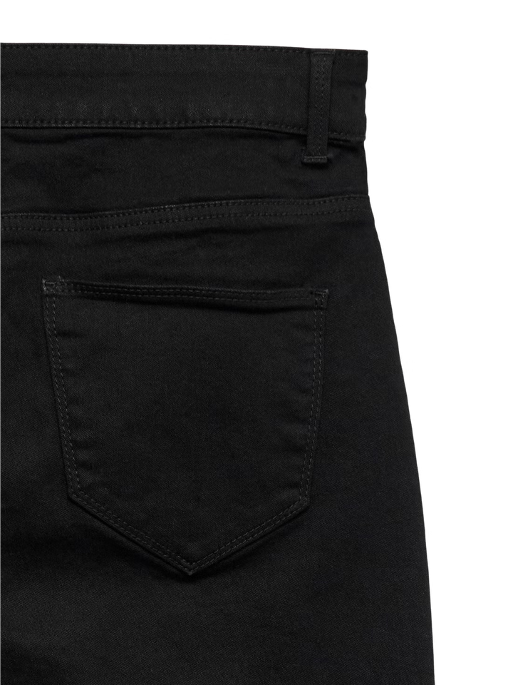 Jeans 3/4 VERO MODA, negru