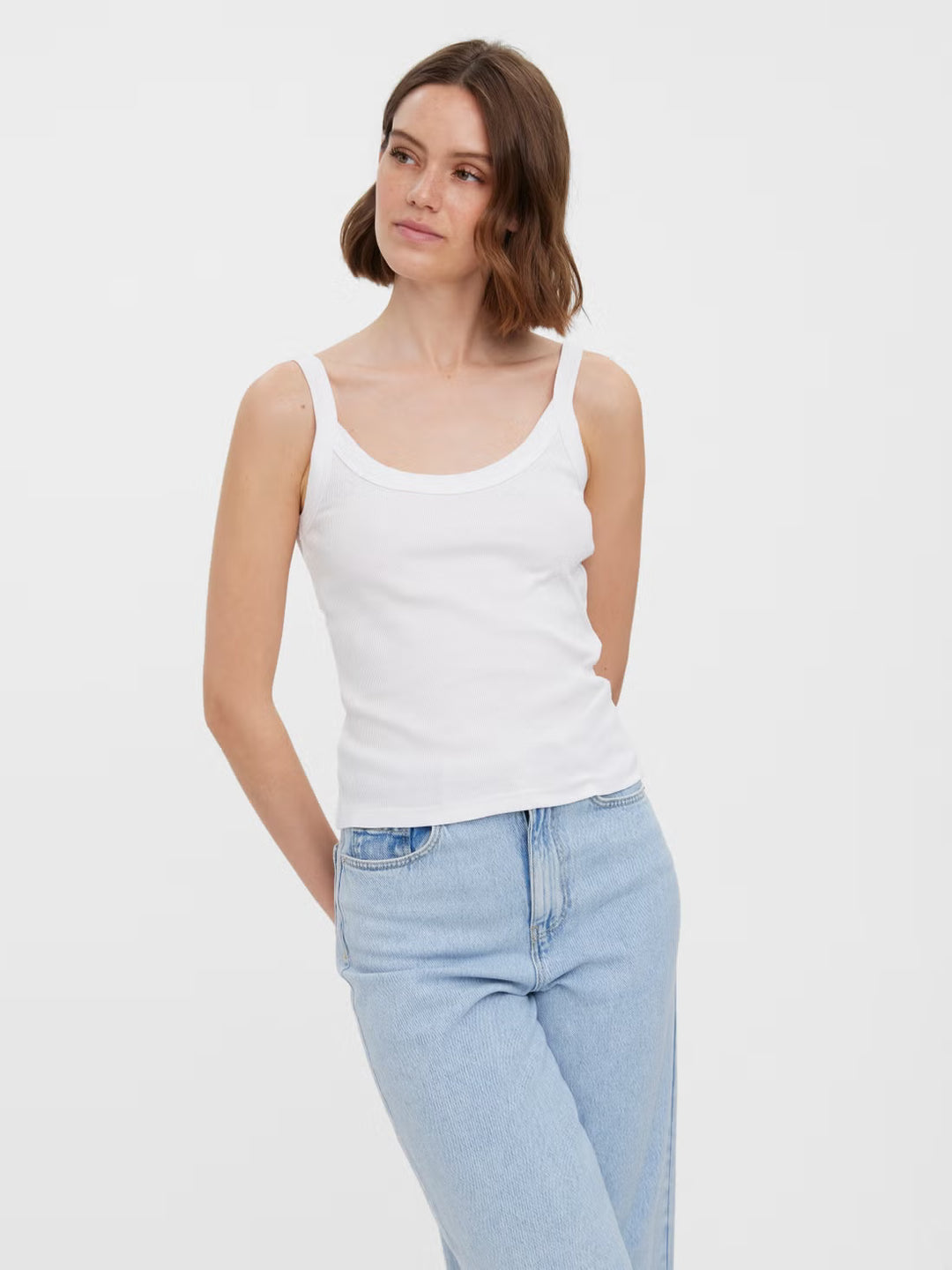 VERO MODA trikó, fehér