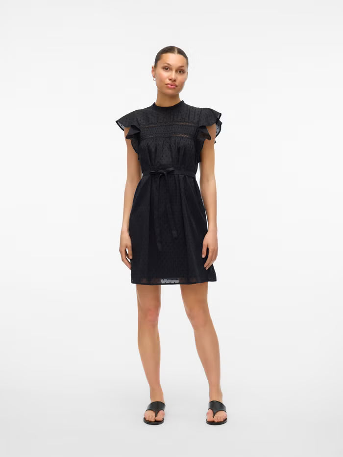 VERO MODA miniruha, fekete