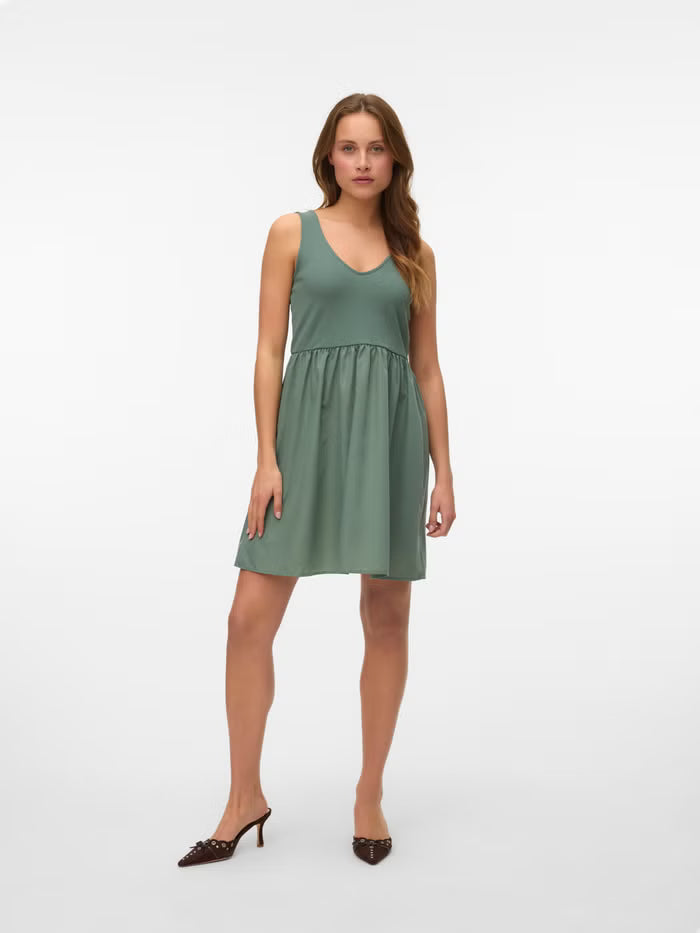 VERO MODA miniruha, zöld
