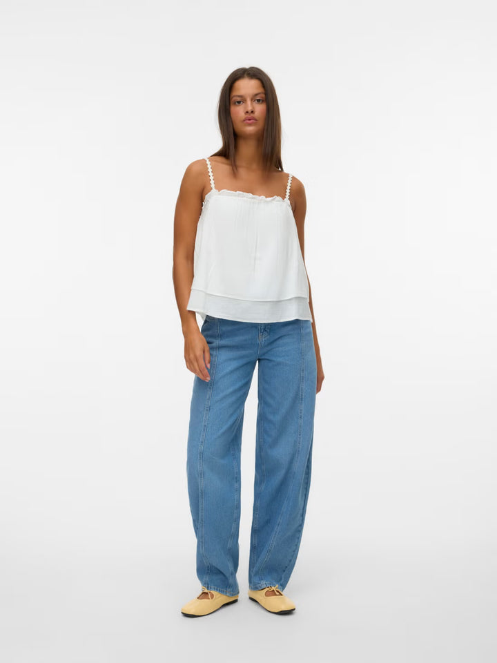 VERO MODA felső, fehér