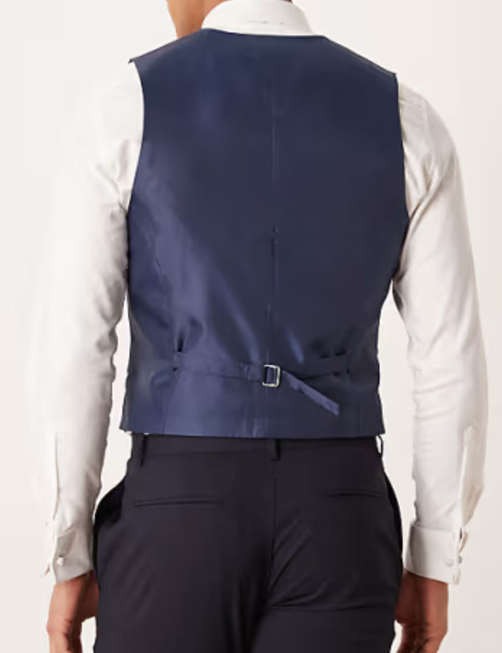 Vestă ASOS, albastru