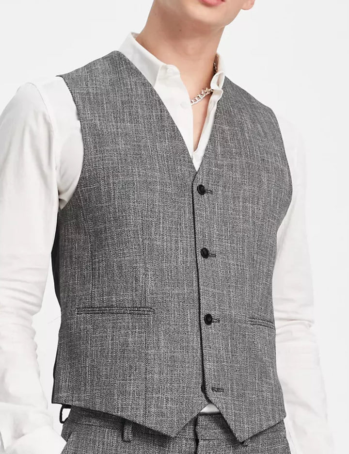 ASOS mellény, szürke