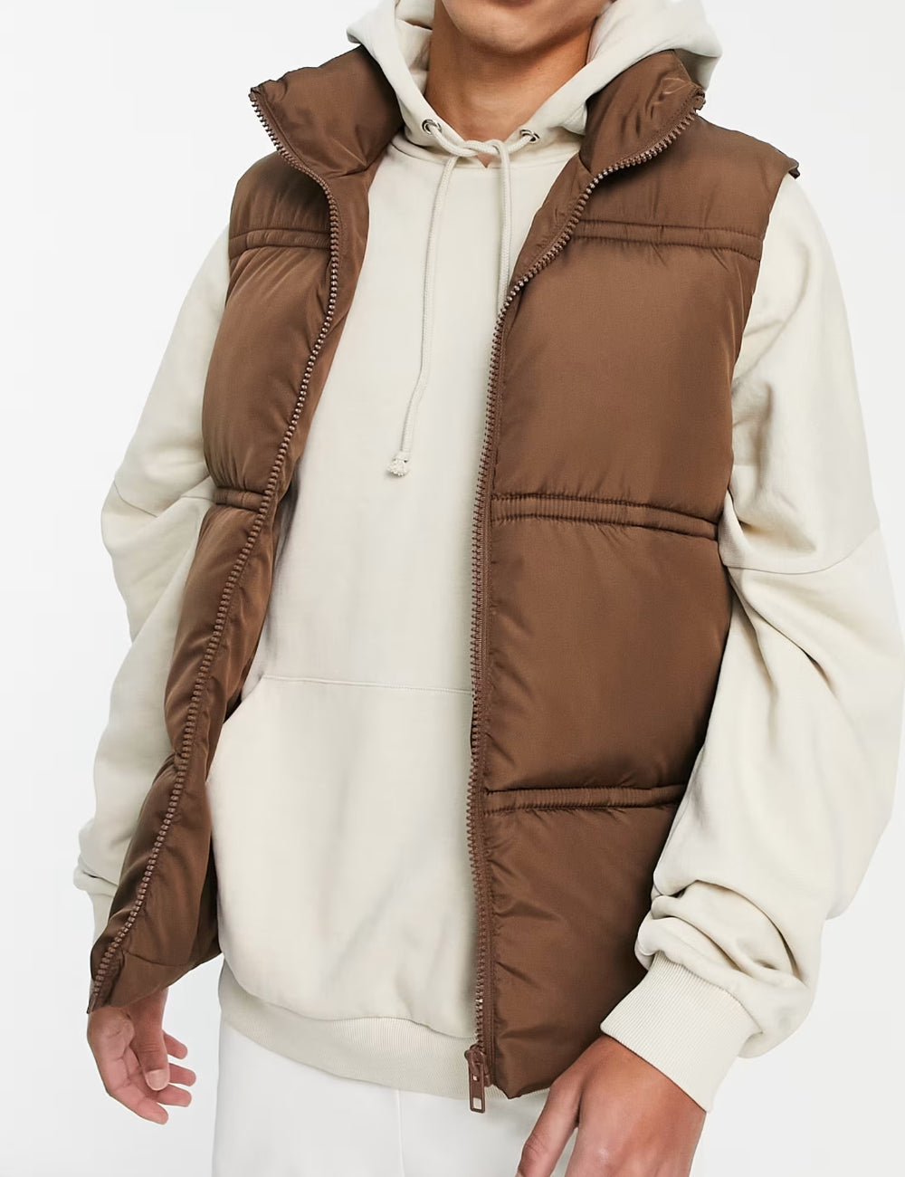 ASOS mellény, barna