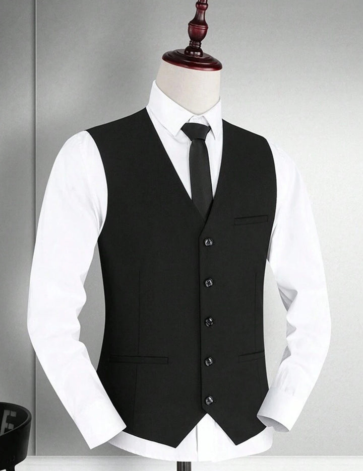 Vestă de costum Shein, negru